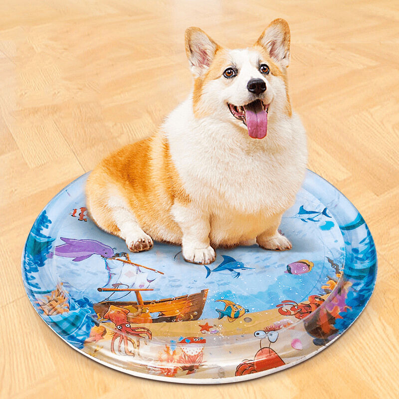 Pet Water-Filled Ice Pad Summer Cooling Fun Gift for Pet Lovers