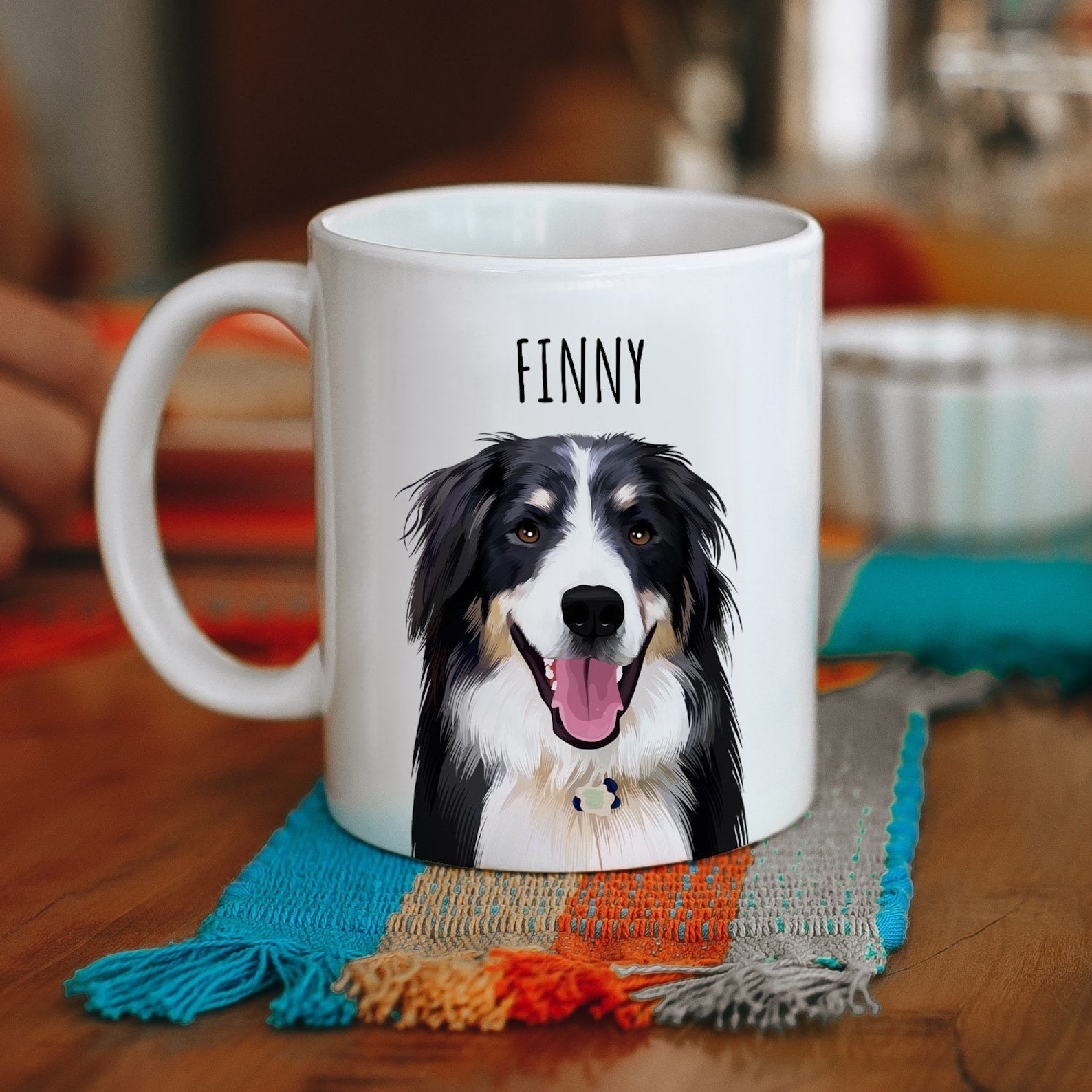 Personalized Dog Pet Photo Mug Dog Dad Dog Mom Mug