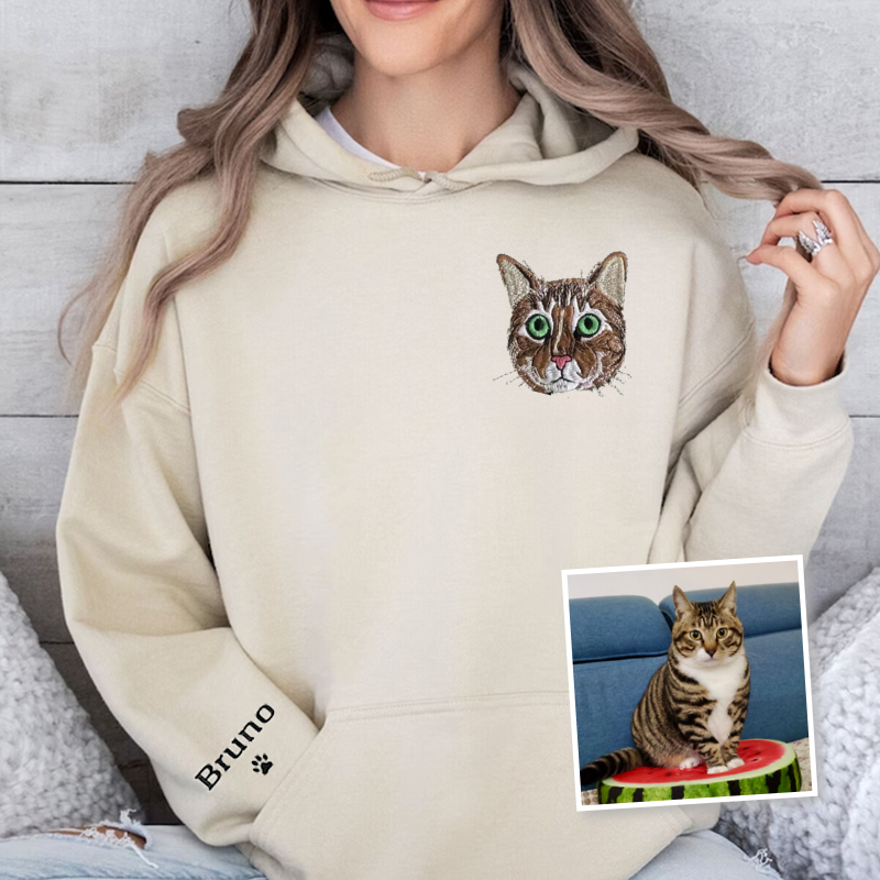 Dragon Li Cat Lover Custom Embroidered Sweatshirt Hoodie T-shirt