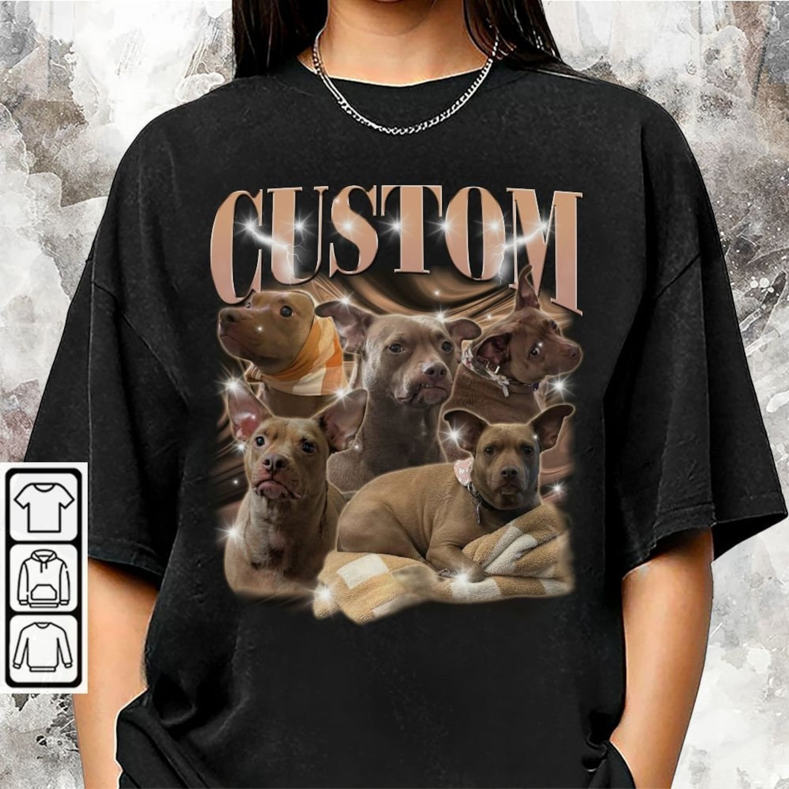 Custom Dog Cat 90s Bootleg Shirt, Custom Bootleg Rap Tee Hoodie, Sweatshirt