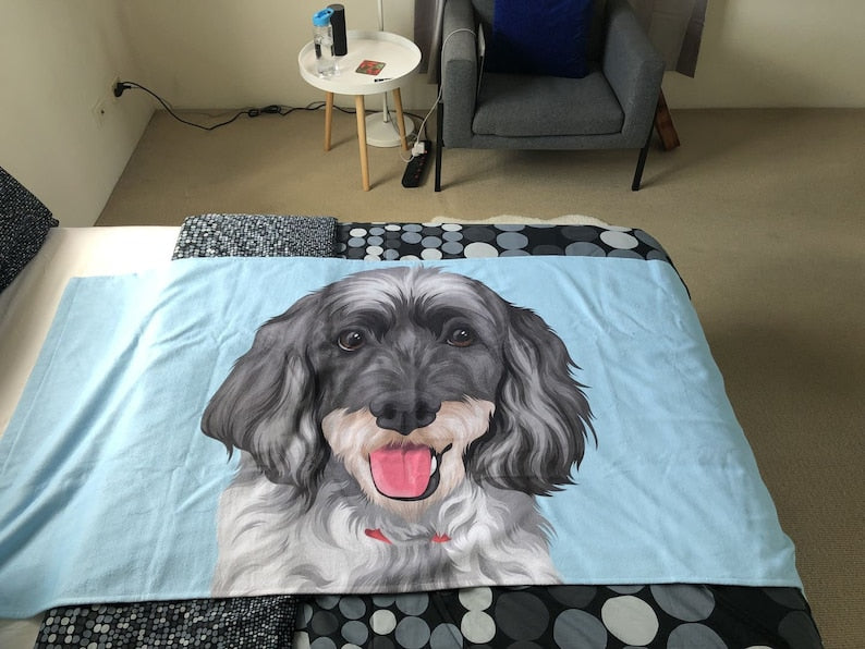 Custom Pet Beach Towel, Dog Custom Beach Towel, Pet Beach Towel