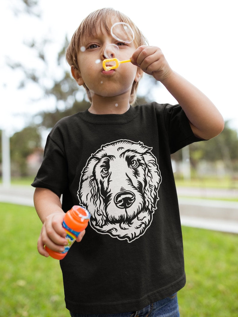 Custom Dog Shirt for Kid, Custom Dog Portrait Shirt, Custom Pet Shirt for Girls and Boys