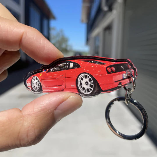 Personalize Your Car Acrylic Keychain - Customize With Your Photo