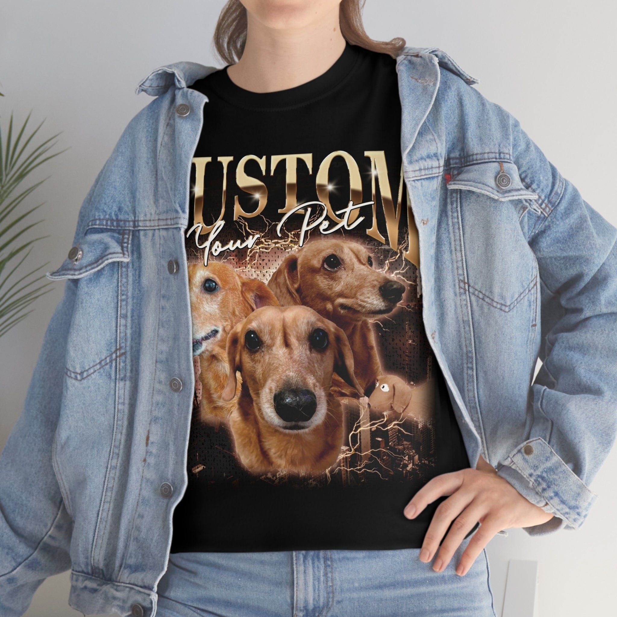 Custom Printing Vintage Hip Hop Vintage Pet Sweatshirt