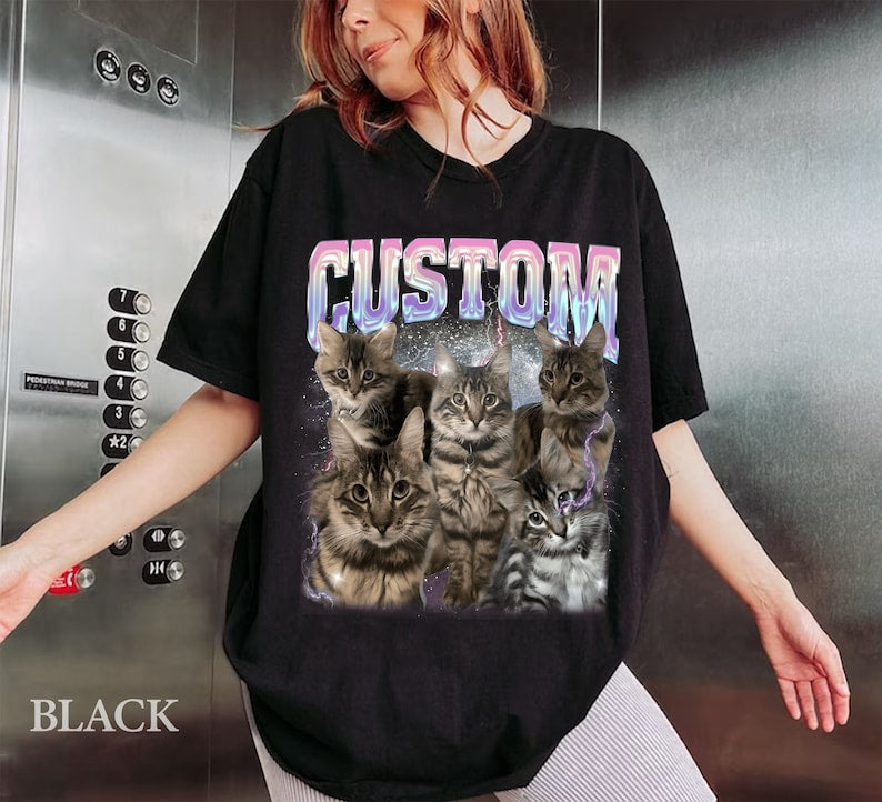 Customized Dog Bootleg Shirt Cat Shirt, Bootleg Rap Pet Shirt Hoodie Sweatshirt