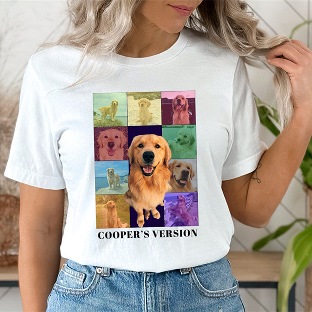 Customizable Eras Sweatshirt, Eras Tour Gift for Dog Mom, Personalized Print Sweatshirt