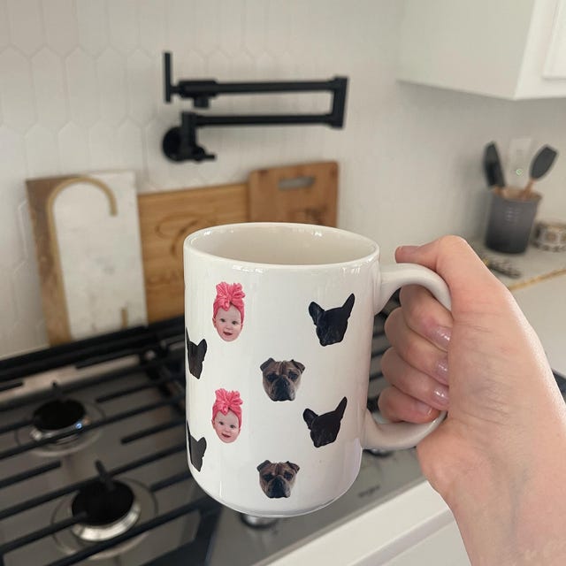 Custom Pet Mug Your Dog's Face Mug Baby Face Mug