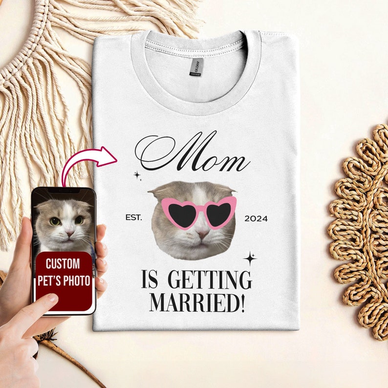 Funny Custom Bride's Cat Bachelorette Shirt, Bachelorette Party Favors, Bridesmaid Tees