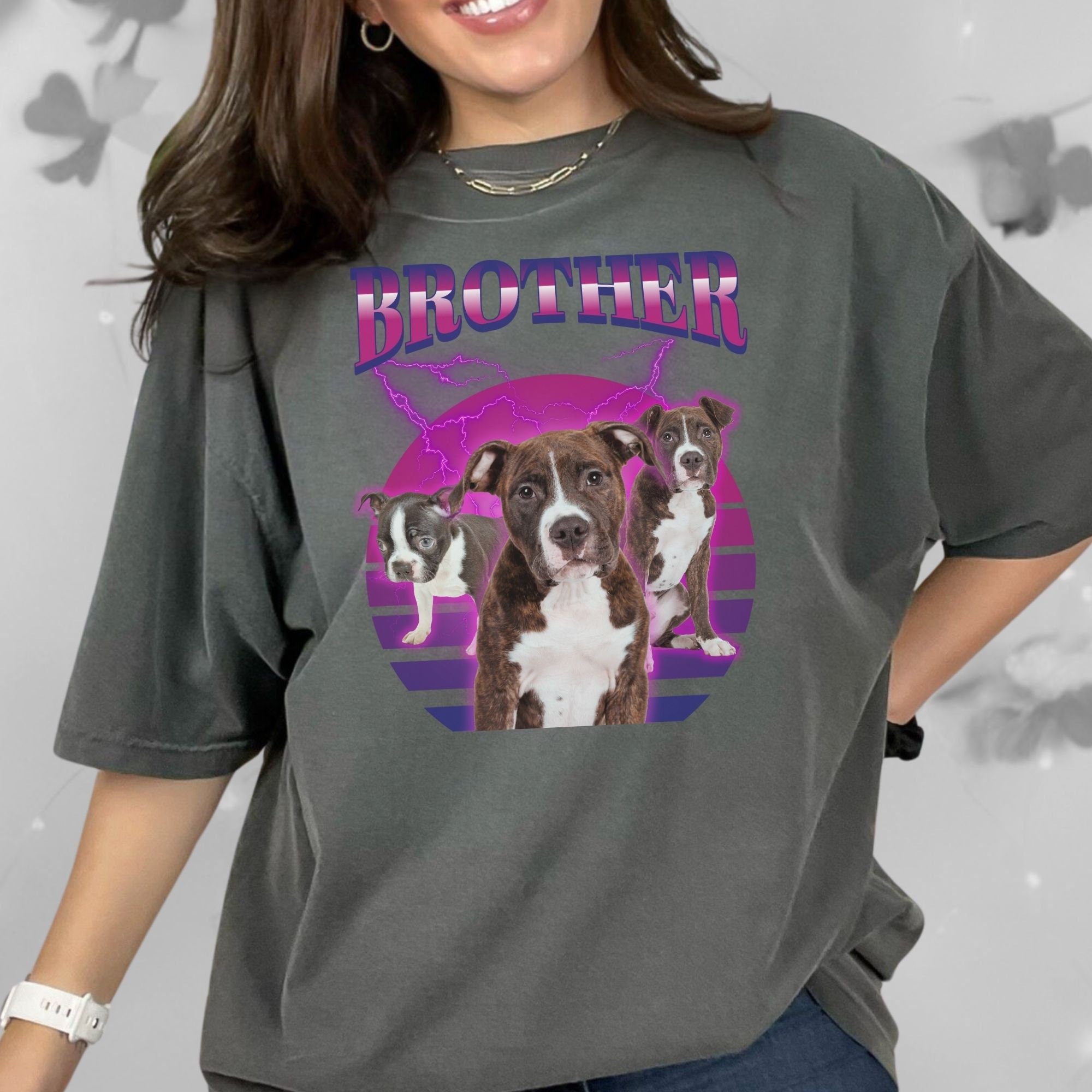 Custom Bootleg Pet Tee - 90s Retro Style, Unisex T-Shirt Sweatshirt Hoodie