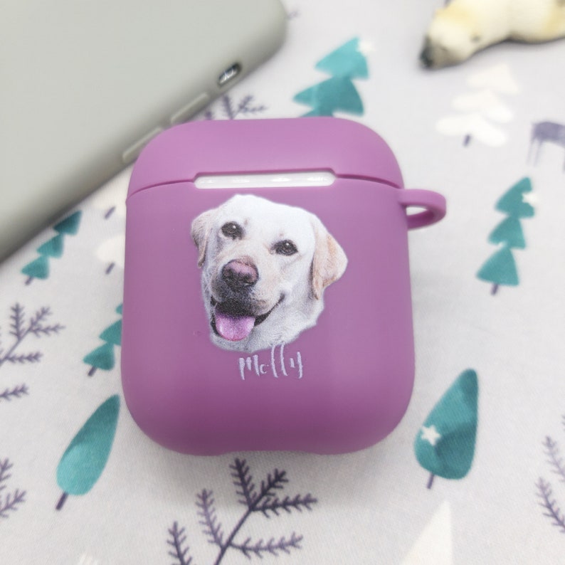 Custom AirPods Case, Personalized Photo AirPods Pro Protective Case, Unique Pet Gift