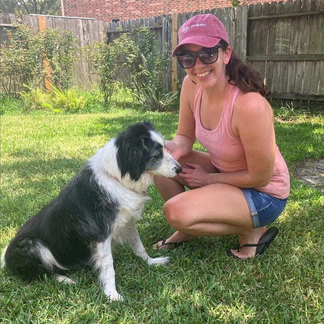 Dog Mom Script EMBROIDERED Dad Hat Cotton Baseball Cap, Gift For Dog Mom, Gift For Her, Fur Mama