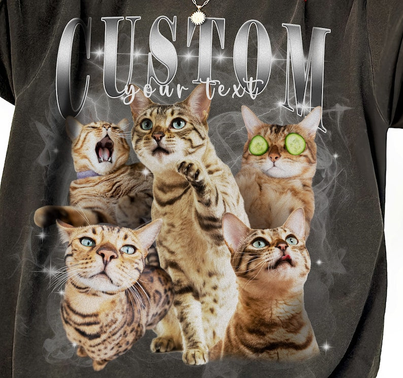 Custom Cat Bootleg Shirt, Custom Cat Shirt, Personalized Cat Bootleg Shirt, Custom Cat's Version, Cat Shirt